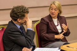 Natalie Bennett at the Jesus Centre